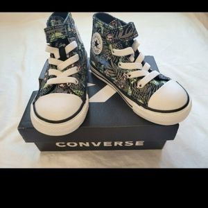 Converse Black/Mason/Lime Rave/ White